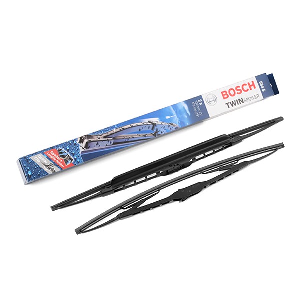 set of front wiper blades 600mm/530mm Bosch Wiper Blade Twin Spoiler 611S Length 